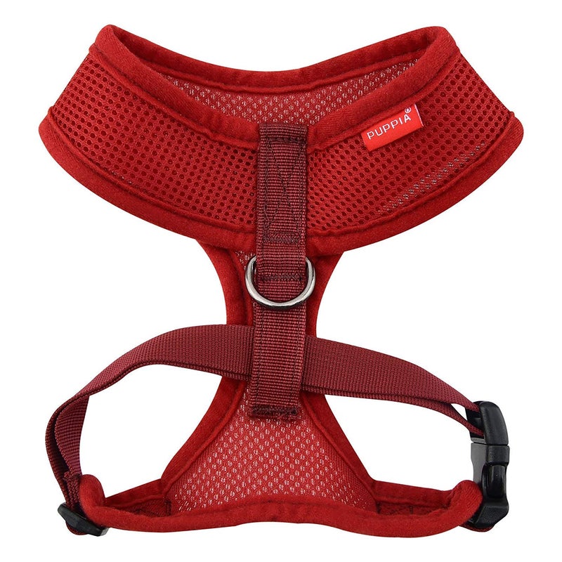 Puppia Soft Dog Harness, Wine, Medium (PDCF-AC30-WN-M) - Image 2